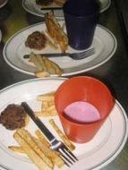 Tracy's vegan diner meal Tracy's vegan diner meal